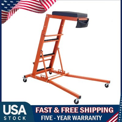 Automotive Engine Creeper 400LBS Adjustable Height 48-66'' Rolling Creeper Garage