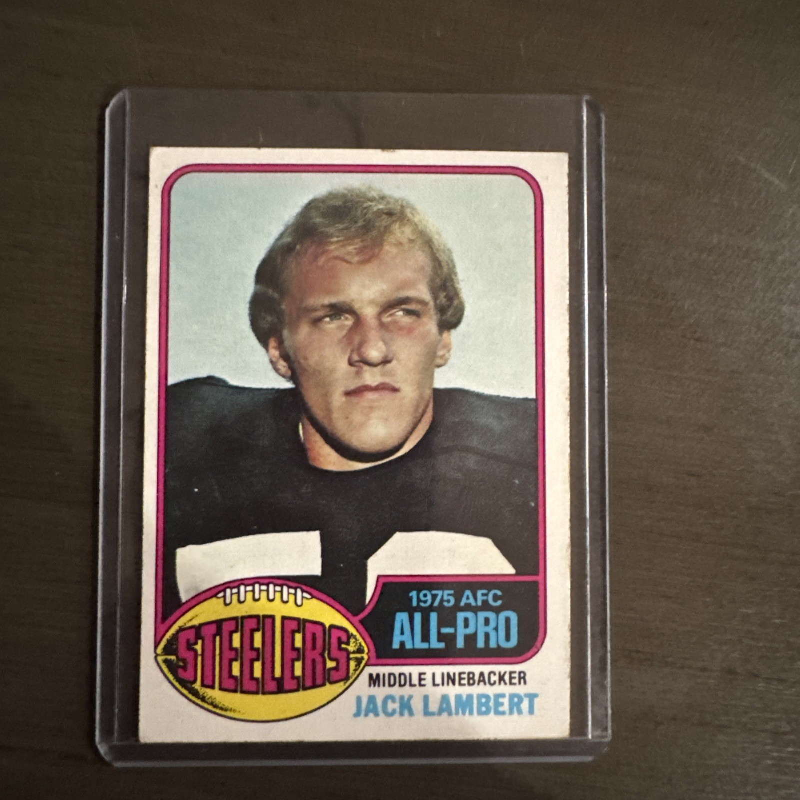 1976 Topps JACK LAMBERT ROOKIE CARD #220 Steelers