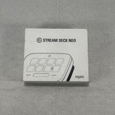 NEW Elgato Stream Deck Neo 10GBJ9901 - USB-C, 8 Customizable LCD keys, PC/Mac