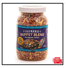 Fluker's Buffet Blend Aquatic Formula, Turtle Food with Freeze, 7.5 oz