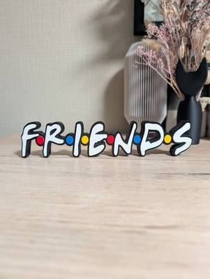 Logo 3D FRIENDS – Édition Collector Déco Série TV & Pop Culture 23cm - Photo 1/4