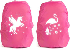 Regenschutz Schulranzen, Step by Step Regenschutz, Reflektierender Rucksack Über