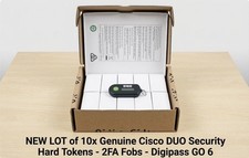 Cisco DUO-TOKEN Duo - Digipass Go 6 - One-button Authenticator - Lot Of 10