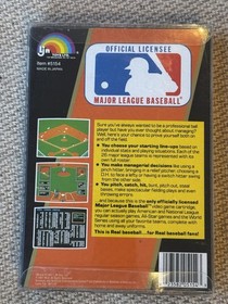 Major League Baseball MLB 1987 Nintendo NES Game - CIB