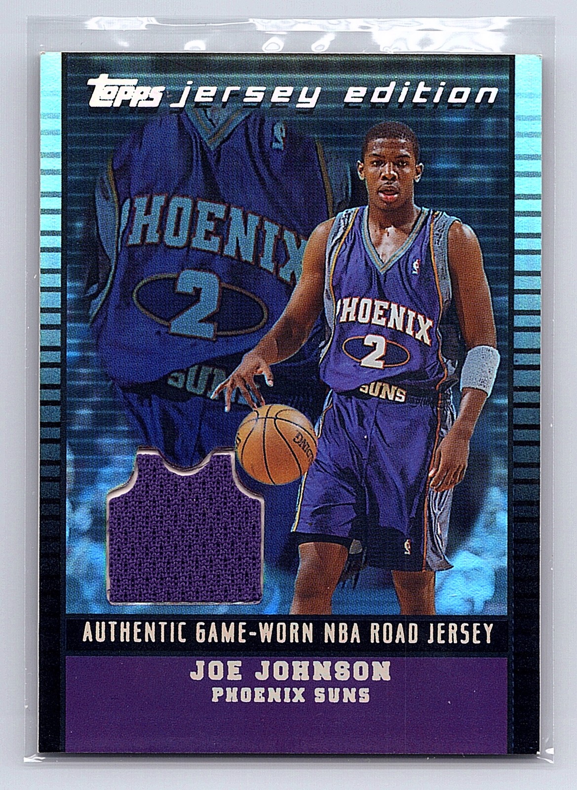 2002-03 Topps Jersey Edition #je JMJ Joe Johnson Black #/99