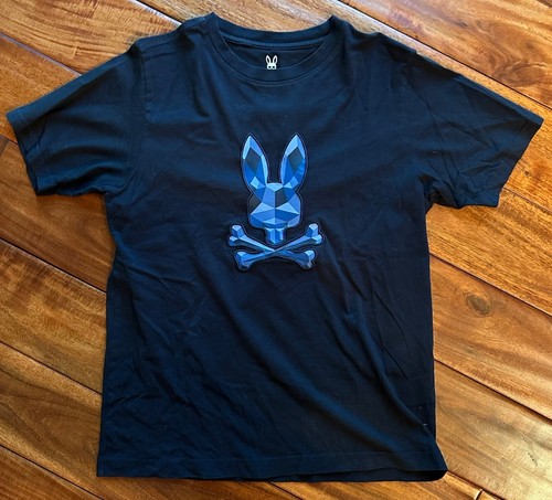 Psycho Bunny T XL 18/20 Blue Embroidered Used