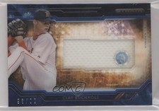 2015 Topps Strata Clearly Authentic Relics Blue /99 Clay Buchholz #CARC-CBZ 6ke