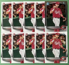 (10) 2025 Bowman Ichiro Cano Hernandez 1st Rookie Lot Cincinnati Reds RC Chrome