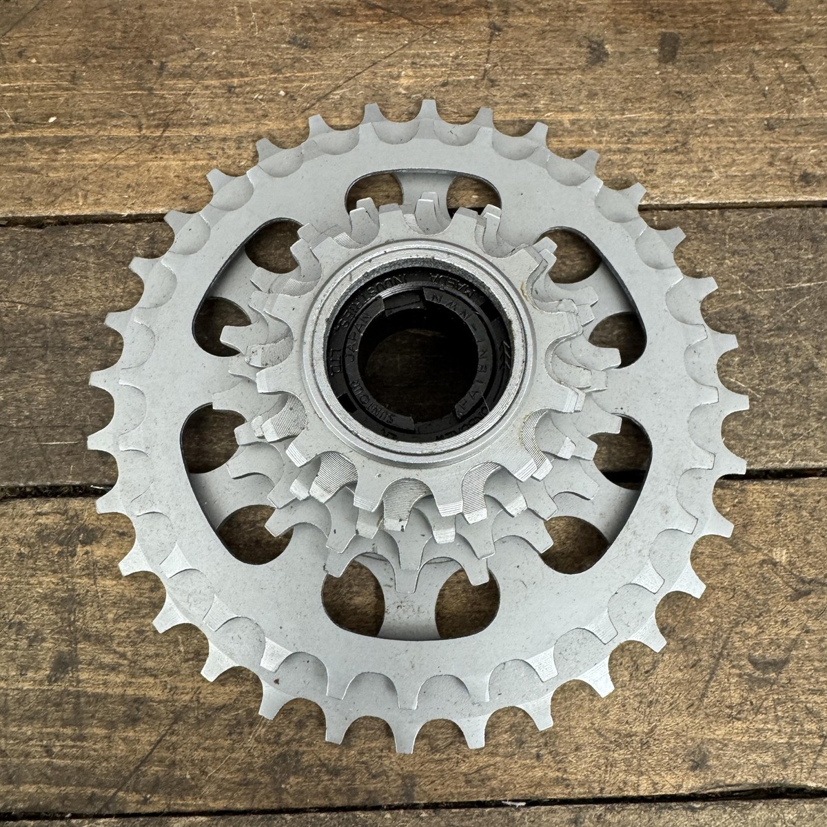 Vintage Suntour 7 Speed 32t Freewheel NOS 12-32 2 Prong Japan MTB
