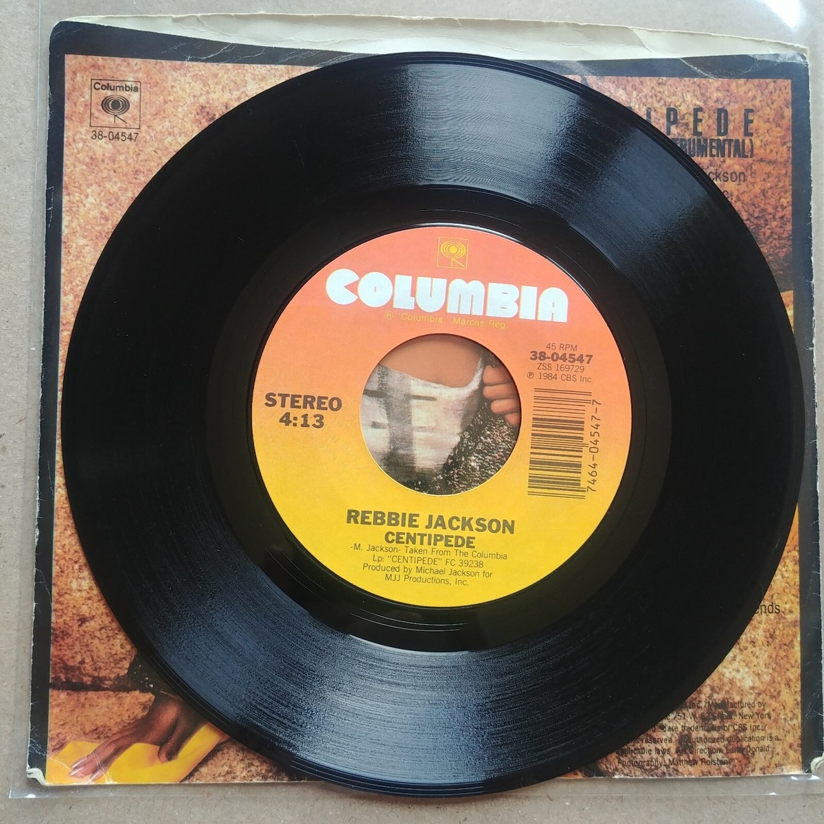 REBBIE JACKSON Centipede 45 7