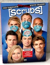 Scrubs The Complete Ninth Final Season (DVD, 2010, 2-Disc Set) Season New