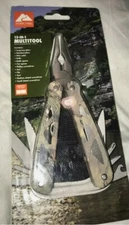 Ozark Trail 12-In-1Multi Tool Pliers,Wire Cutter Screwdriver,Saw, Knife W/Sheath