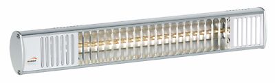 BURDA Term2000 ULG IP67 Infrared Terrace Heater 1500 W Silber Wall Mount