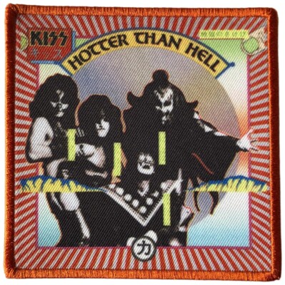 KISS - Hotter Than Hell Printed - 8,9 x 8,9 cm - Patch - 169154