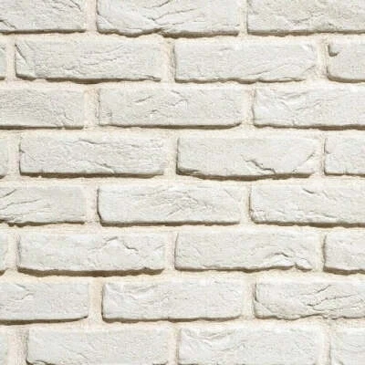 Rogerstone White Decorative Wall Cladding Slate Stone Tile Slips Brick Tiles