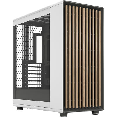 Fractal Design North XL RC Chalk White TG Clear, Tower-Gehäuse, weiß