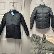Columbia Superpipe Slops 650 Down interchange Omni-Heat $260 Men Jacket sizeS