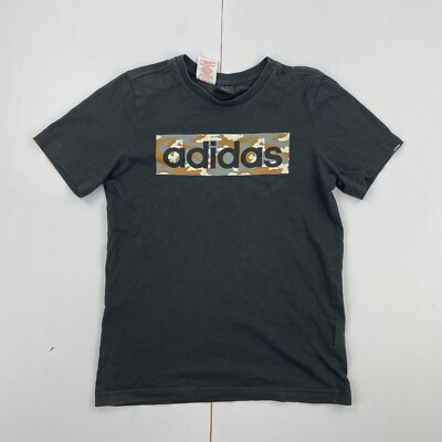 Adidas T-Shirt 11-12 Years Black Boys Kids Originals