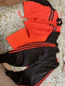 adidas tuta donna arancione