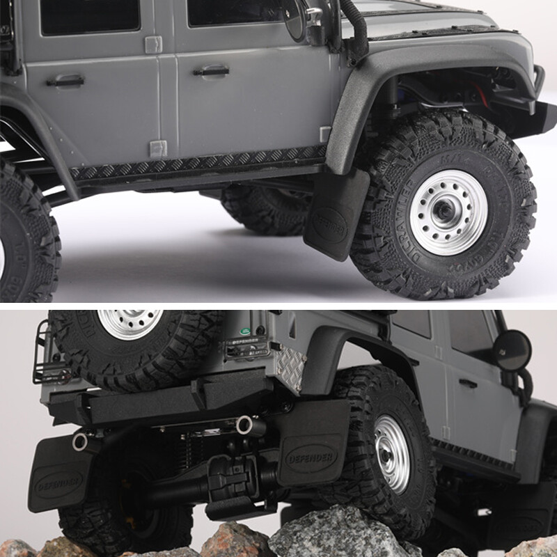 Mud Flaps Fender Mudguard for 1/18 TRX4M Land Rover Defender RC Crawler Upgrades-image
