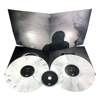 SENT TRACKED Klaus Schulze - Silhouetten Doppel Vinyl plus CD NEU VERSIEGELT
