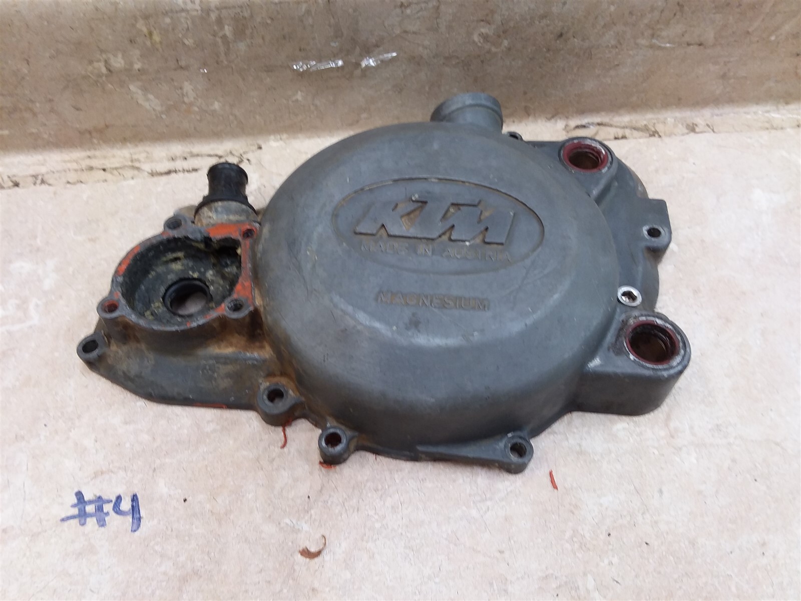 KTM 250 Water Pump Clutch Cover 1985 1986 1984 1980s 543 30 001 000 AP