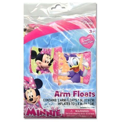 Inflatable Arm Bands Minnie & Daisy Age 3+ NIP