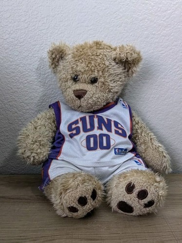 Build-A-Bear Phoenix Suns Teddy Bear Stuffed Animal NBA Uniform Jersey Plush