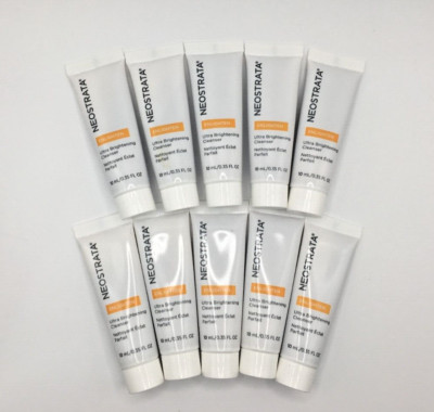 Neostrata Enlighten Ultra Brightening Cleanser 10 ml each x 10 tubes TRAVEL SIZE