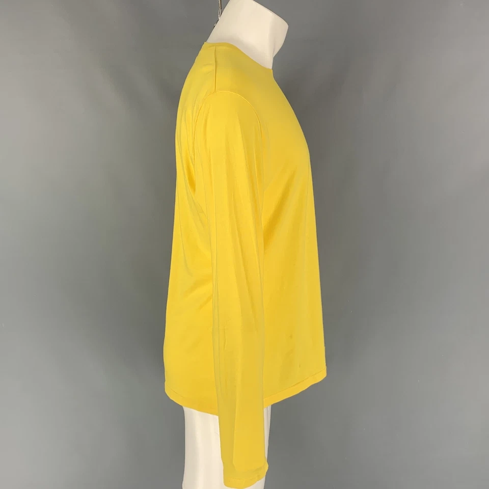 MARC JACOBS Stinky Rat Size L Yellow Cotton Long Sleeve T-shirt - Image 2 of 4