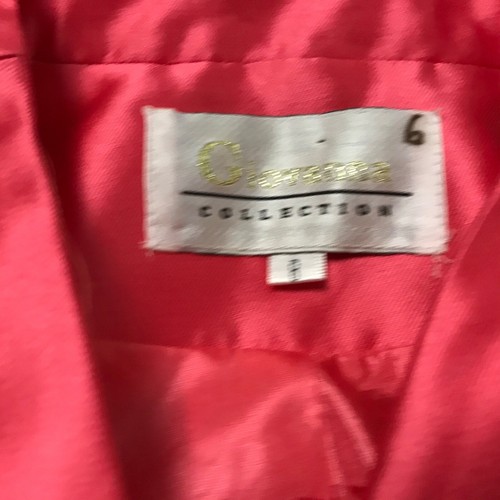 Giovanni Größe 8 Blazer Jacke rot Schößel Langarm Karriere Geschäft Arbeit Büro - Bild 3 von 7