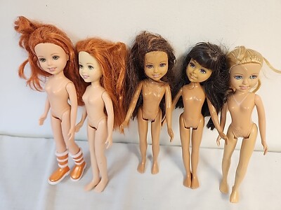 5  DOLLS  Mattel Barbie Wee Friends 2004