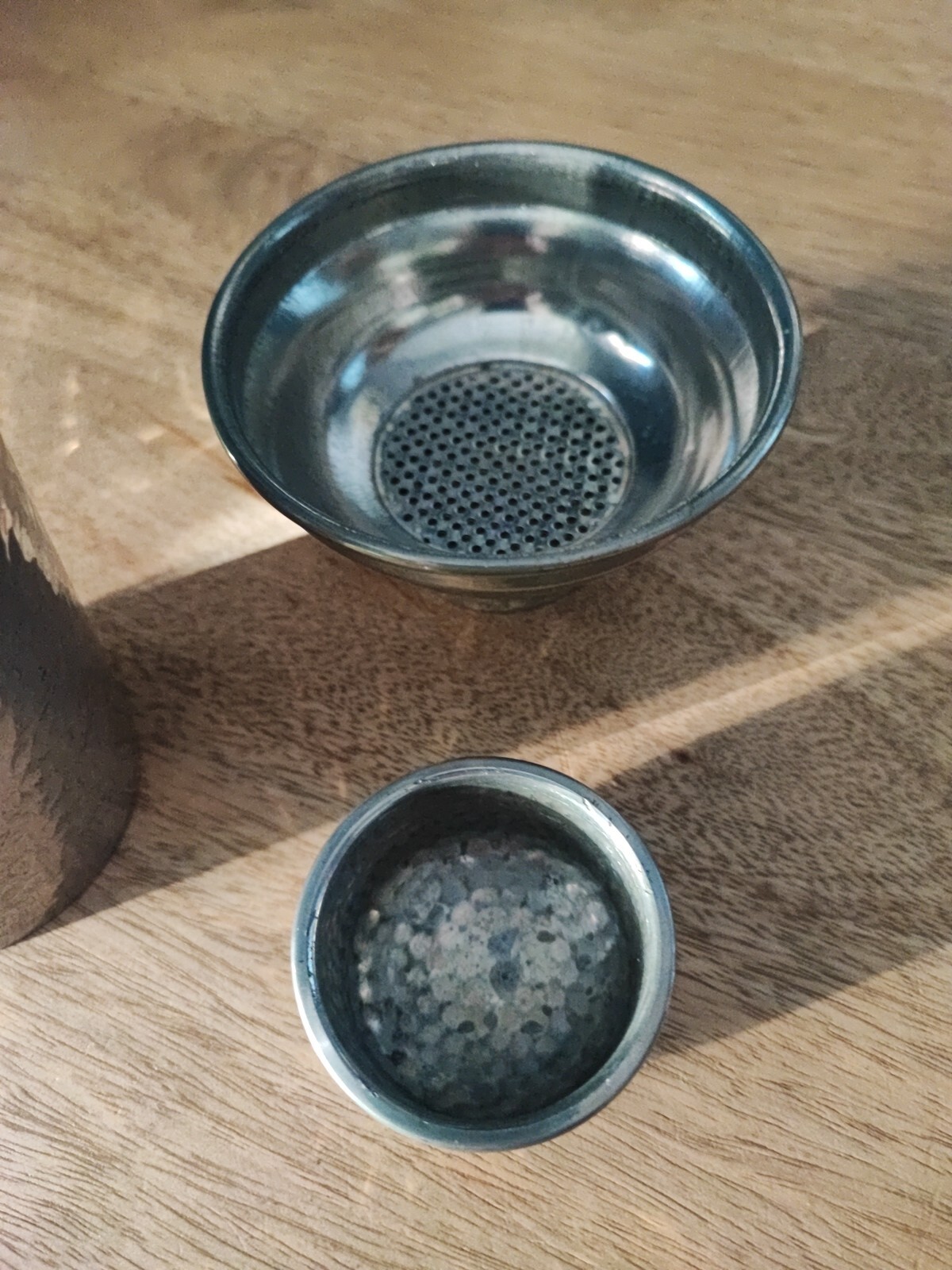 VINTAGE HAMMERED PEWTER COCKTAIL SHAKER eBay