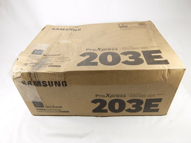 Genuine OEM Samsung 203e Mlt-d203e Extra High Yield Black Toner Su890a NU  for sale online | eBay