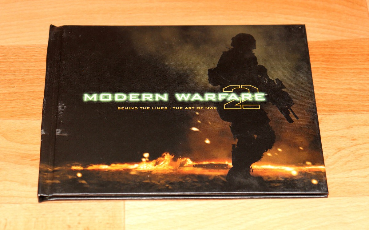 Call of Duty Modern Warfare 2 Rare Art Book Artbook PS3 Xbox 360 