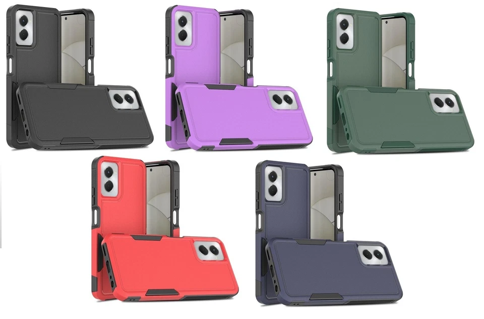 批量/5 双层混合保护壳 适用于 Moto G Power 2025/G Stylus/G 5G 2024/G 5G 2025 — 第 4/4 张图片