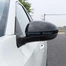 Carbon Fiber Rearview Mirror Cover Trim For Nissan Sentra Altima 2020 2021 2022