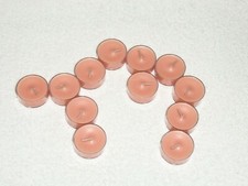 Partylite Coral Blossom Tealights -- RETIRED