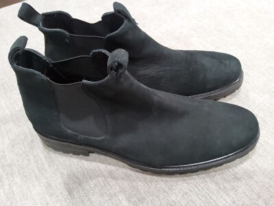 Mark Nason Black Suede Western Chelsea Boots MARK NASON Men main image 3