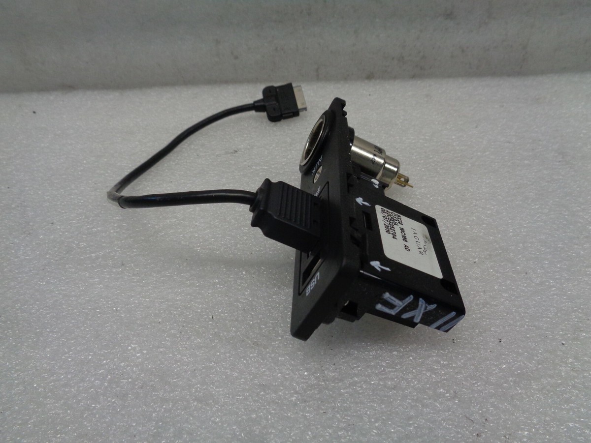 あい 09-11 Jaguar XF USB AUX iPod Plug Connection Port 8X23-19C166-AD