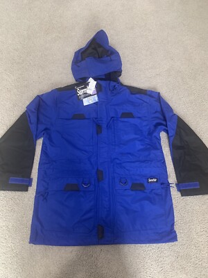 Stormhide Blue Typhoon Parka Jacket Waterproof Fishing BWP Large