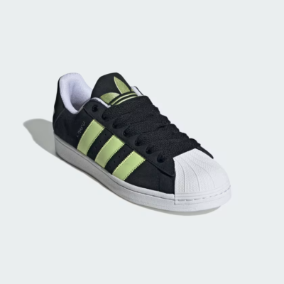 adidas SUPERSTAR Originals 　26.5㎝ Adidas Originals Men's Black Lime Superstar Shoes IE9856 | eBay