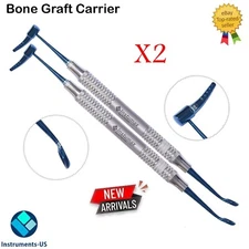 Surgical Dental Implant Bone Graft Carrier Spatula Spoon Dentistry Instruments