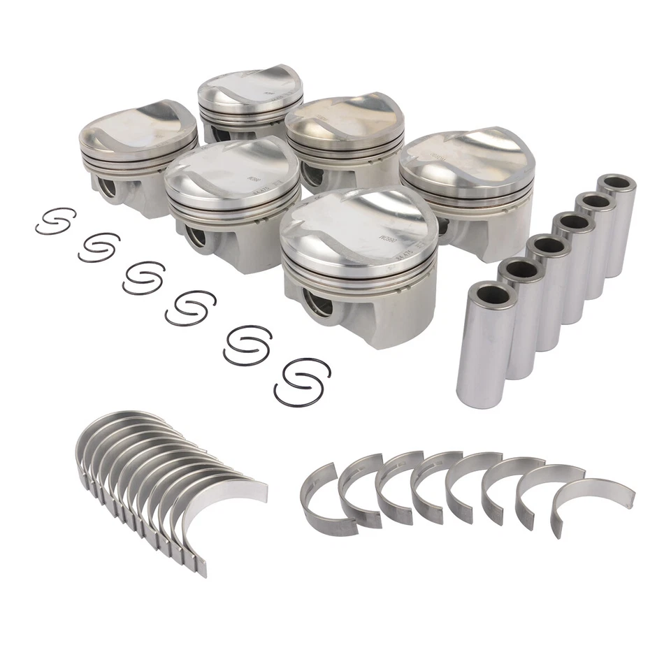 For Volkswagen Touareg Audi Q5 Q7 A4 A5 A6 A8 CTUB CCBA Pistons Bearings Set - Image 4 of 4