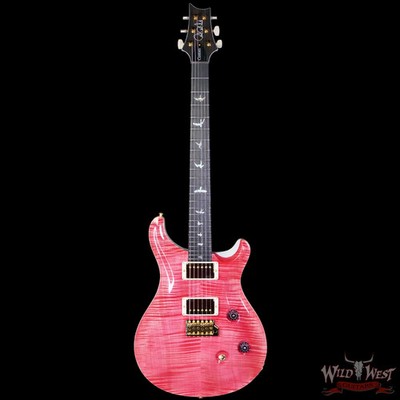 2026 PRS Wood Library 10 Top Custom 24 Bonnie Pink Pearl White