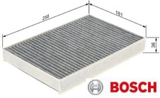 BOSCH 1987435573 Filter für Innenraumluft Innenraumfilter Filter 