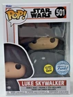 Funko Pop! Star Wars Luke Skywalker #501 Glow Funko Special Edition W/Protector