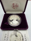 1986 1oz US American Silver Eagle $1 Dollar Proof Bullion Toning W/COA.