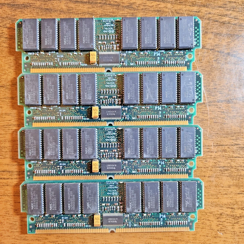 4 - VINTAGE - DEC MEMORY  54-24723  128MB  Buffered  EDO SIMM  DIGITAL EQUIPMENT - Image 2 of 4