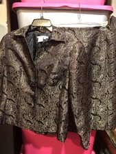 Maggy London Womens Skirt Suit Set Size 12 Jacket  Pencil Skirt